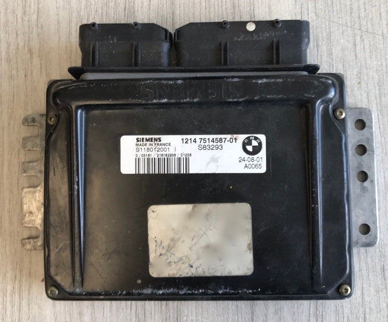 MINI Engine ECU, 12147514587-01, 1214 7514487-01, S118012001 I, S83293