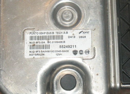 MJD81F3GA, MJD 81F3.GA, 55249211, BC0109408B, BC.0109408.B, HW10C