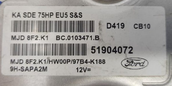 MJD8F2K1, MJD 8F2.K1, BC0103471B, BC.0103471.B, 51904072, HW00P