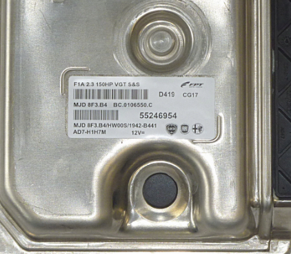 MJD8F3B4, MJD 8F3.B4, 55246954, BC0106550C, BC.0106550.C, HW00S