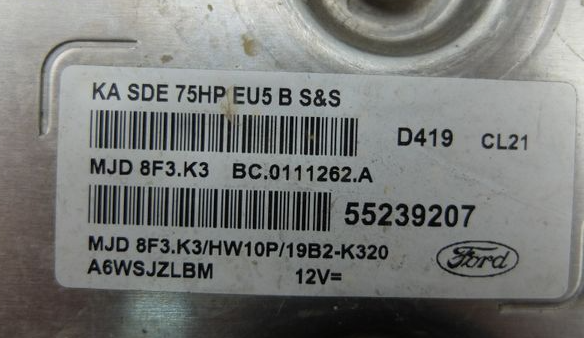 MJD8F3K3, MJD 8F3.K3, 55239207, BC0111262A, BC.0111262.A, HW10P