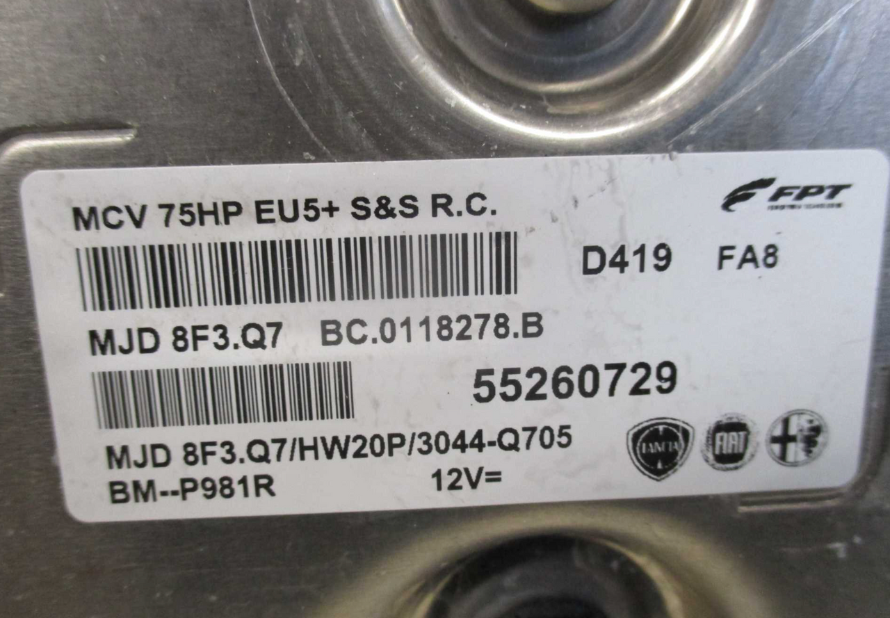 MJD8F3Q7, MJD 8F3.Q7, BC0118278B, BC.0118278.B, 55260729, HW20P