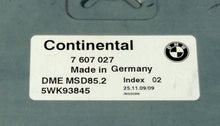 Plug & Play Continental Engine ECU, BMW X6, DME MSD85.2, 7 607 027, 7607027, 5WK93845