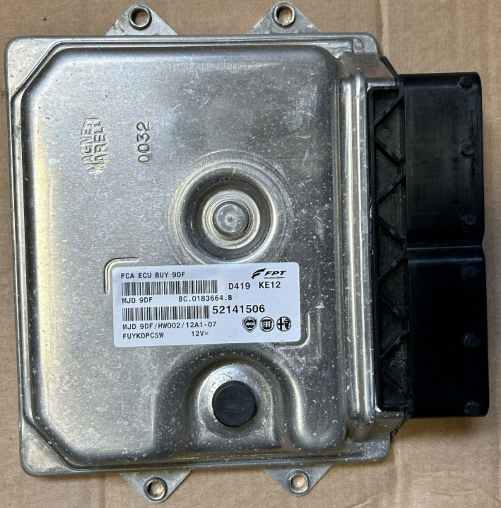 Magneti Marelli Engine ECU, 52141506, MJD 9DF, BC.0183664.B, HW002