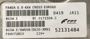 8GSWE, 8GSW.E, 52131484, BC0171504C, BC.0171504.C, HW608