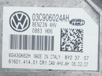 03C906024AH, 03C 906 024 AH, 61601.414.01, CR1, BENZIN 4HV, IAW4HV.AH