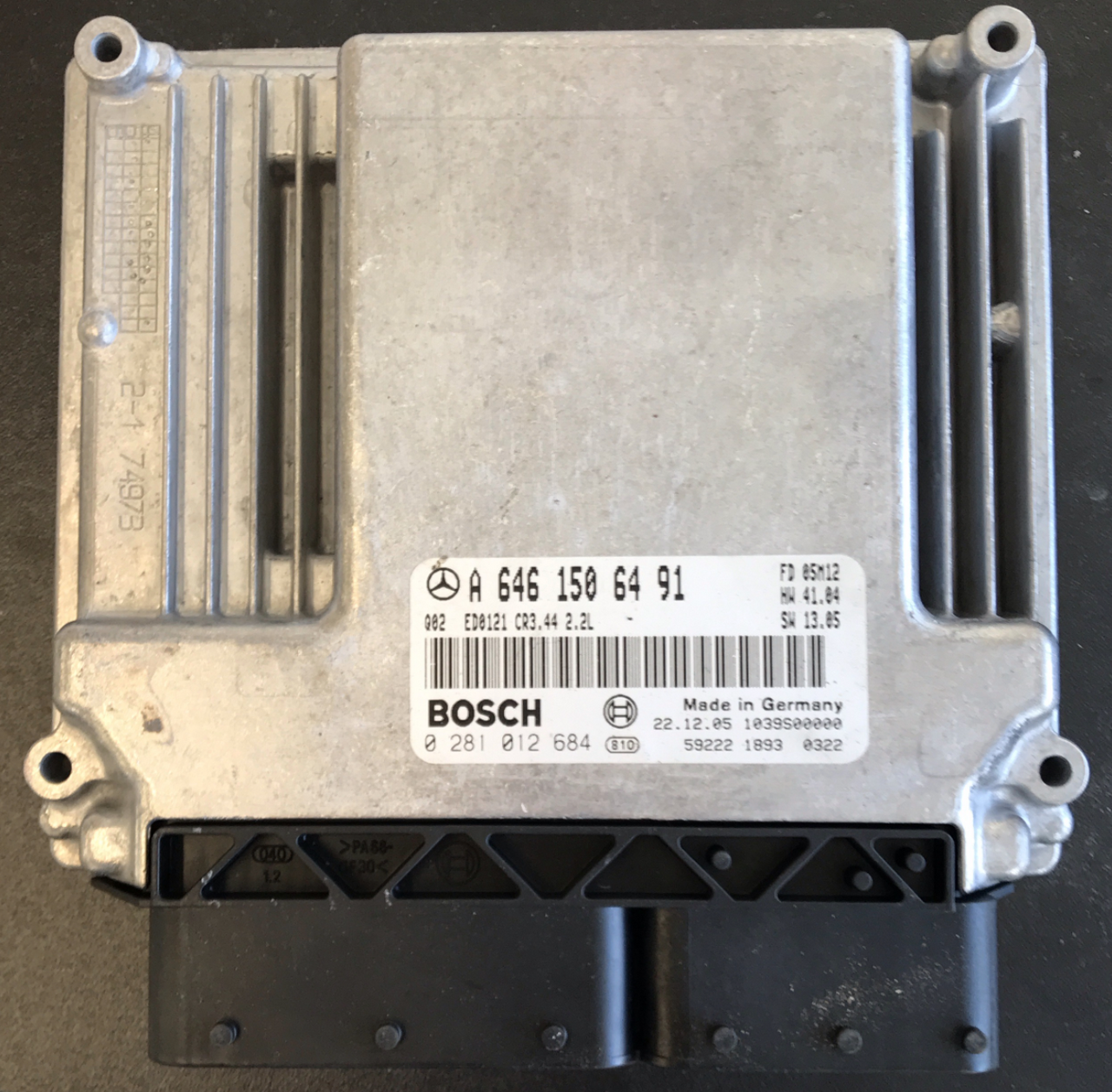 Mercedes-Benz, 0281012684, 0 281 012 684, A6461506491, A 646 150 64 91, CR3.44 2.2L, 1039S00000