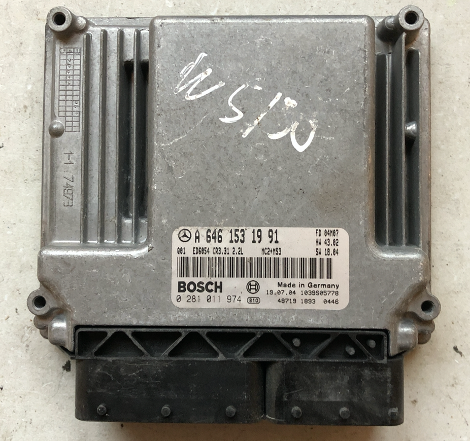 Mercedes-Benz 111 CDI Vito, Viano CDI, 0281011974, 0 281 011 974, A6461531991, A 646 153 19 91, CR3.23, 3.2L