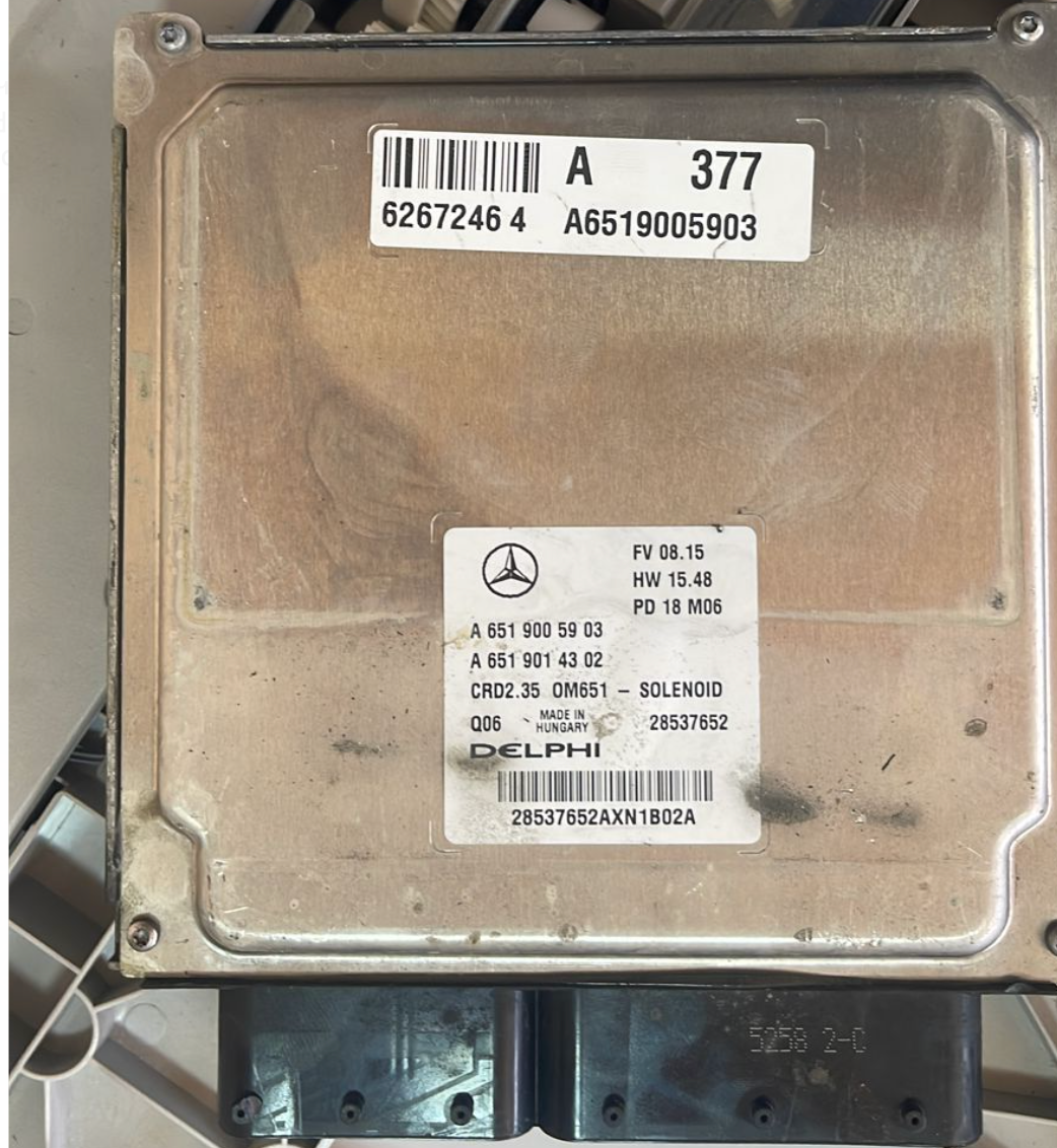 Mercedes-Benz, A6519005903, A 651 900 59 03, A6519014302, A 651 901 43 02, 28537652, CRD2.35, OM651 - SOLENOID