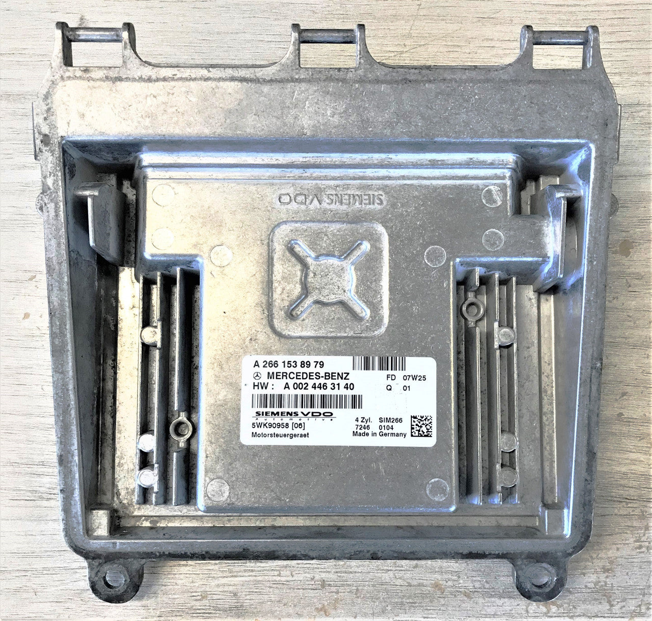 Mercedes-Benz A 150 '07, SIM266, A2661538979, A 266 153 89 79, A0024463140, A 002 446 31 40, 5WK90958 06