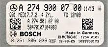 Mercedes-Benz C180, GLK 250, 0261S06039, 0 261 S06 039, A2749000700, A 274 900 07 00, A2749010200, A 274 901 02 00, MED17.7.2