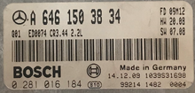 Mercedes-Benz CLC CDI, 0281016184, 0 281 016 184, A6461503834, A 646 150 38 34