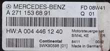 Mercedes-Benz Sprinter, A2711536891, A 271 153 68 91, 5WK90598, SIM4L KE