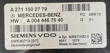 Mercedes, 5WK9071307, 5WK90713 07, A2711502779, A 271 150 27 79, A0044467540, A 004 446 75 40, SIM271KE2.0