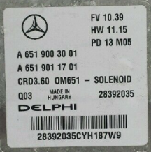 Mercedes, A6519003001, A 651 900 30 01, A6519011701, A 651 901 17 01, CRD3.60, OM651, 28392035