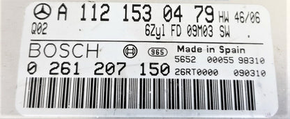Mercedes Benz ML320, 0261207150, 0 261 207 150, A1121530479, A 112 153 04 79