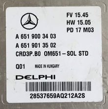 A6519003403, A 651 900 34 03, A6519013502, A 651 901 35 02, CRD3P.B0 OM651-SOL STD