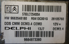 PEUGEOT/ CITROEN, HW 9663548180, 28105760, 9664873380, DCM3.4