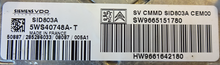 Peugeot 407 HDi, 5WS40748A-T, SW9665151780, HW9661642180, SID803A