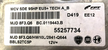Plug & Play Magneti Marelli Engine ECU, MJD8F3Q6, MJD 8F3.Q6, 55257734, BC0119443B, BC.0119443.B, HW10L