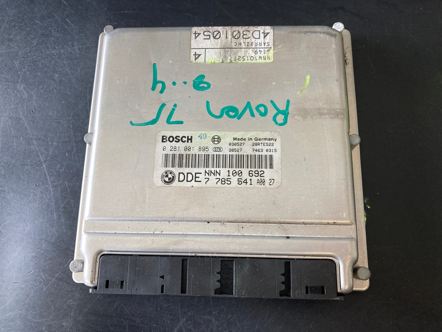 ECU de motor Bosch Plug & Play, Rover 75 2.0 CDTI, 0281001895, 0 281 001 895, NNN100692, NNN 100 692, DDE7785541, DDE 7 785 541