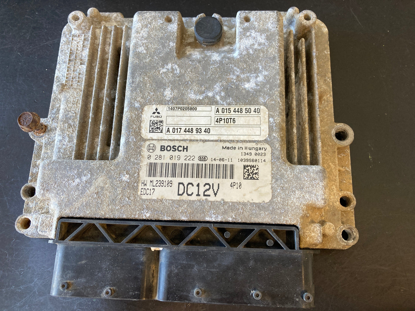 Plug & Play Bosch Engine ECU, Mitsubishi Fuso Canter 3.0d, 0281019222, 0 281 019 222, ML239109, DC12V