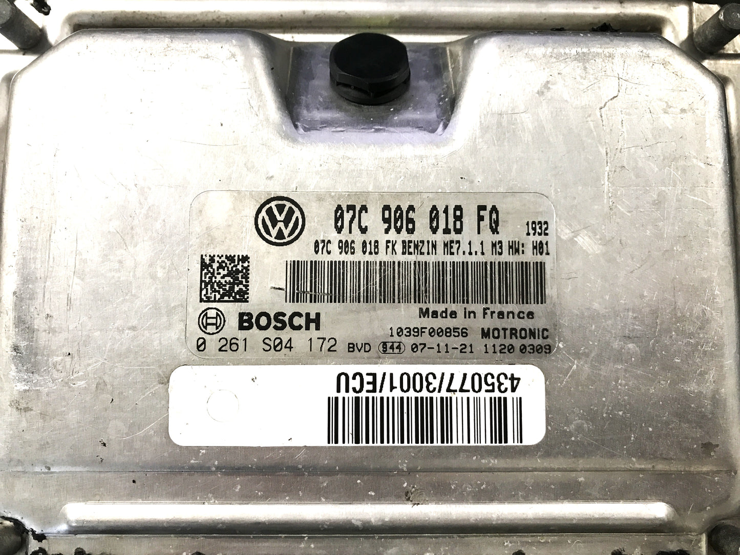 Plug & Play Bosch Engine ECU, Bentley Continental 6.0, 0261S04172, 0 261 S04 172, 07C906018FQ, 07C 906 018 FQ, ME7.1.1