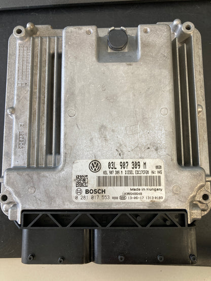 Plug & Play Bosch Engine ECU, VW Transporter 2.0TDi, 0281017553, 0 281 017 553, 03L907309M, 03L 907 309 M, EDC17CP20