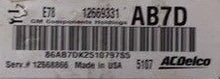 Plug & Play ACDelco Engine ECU, Vauxhall Corsa 1.4, 12669331, 12668866, AB7D, E78