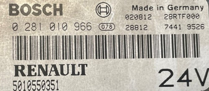 Plug & Play Bosch Engine ECU, 0281010966, 5010550351