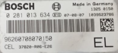 Plug & Play Bosch Engine ECU, 0281013634, 0 281 013 634, 37820-R06-E26