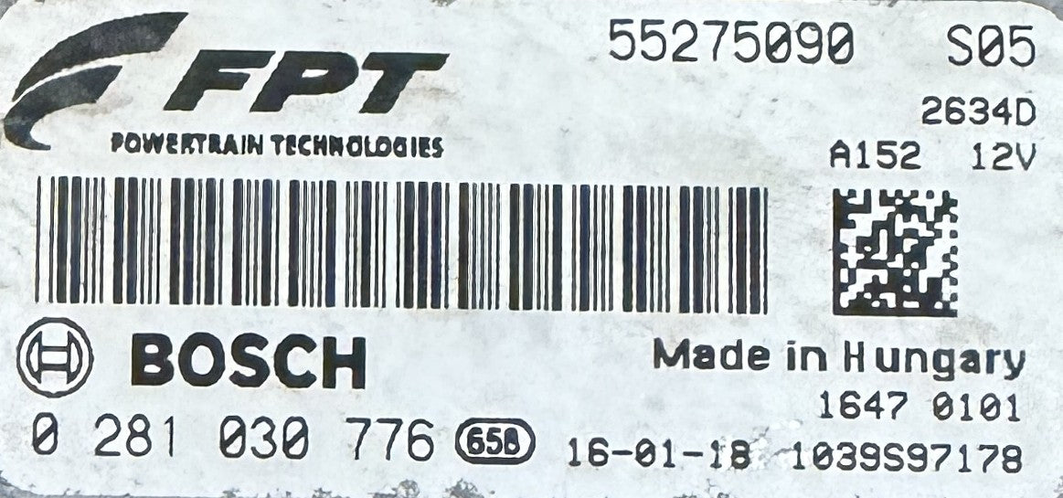 Plug & Play Bosch Engine ECU, 0281030776, 0 281 030 776, 55275090