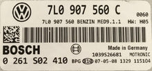 Plug & Play Bosch Engine ECU, Audi Touareg 4.2, 0261S02410, 0 261 S02 410, 7L0907560C, 7L0 907 560 C, MED9.1.1