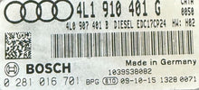 Plug & Play Bosch Engine ECU, Audi, 0281016701, 0 281 016 701, 4L1910401G, 4L1 910 401 G, 4L0907401B, 4L0 907 401 B, EDC17CP24