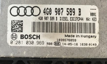 Plug & Play Bosch Engine ECU, Audi, 0281030969, 0 281 030 969, 4G0907589B, 4G0 907 589 B