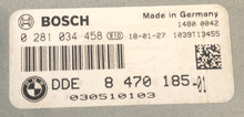 Plug & Play Bosch Engine ECU, BMW, 0281034458, 0 281 034 458, DDE8470185, DDE 8 470 185