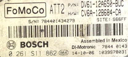 ECU de motor Bosch Plug & Play, FoMoCo, 0261S11862, 0 261 S11 862