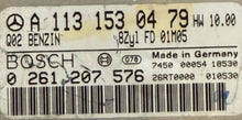 ECU de motor Bosch Plug & Play, Mercedes-Benz, 0261207576, 0 261 207 576, A1131530479, A 113 153 04 79