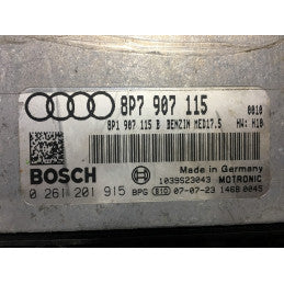 Plug & Play Bosch Engine ECU, VW, 0261201915, 0 261 201 915, 8P7907115, 8P7 907 115, 8P1907115B, 8P1 907 115 B, MED17.5