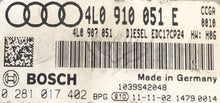 Plug & Play Bosch Engine ECU, VW, 0281017402, 0 281 017 402, 4L0910051E, 4L0 910 051 E, EDC17CP24