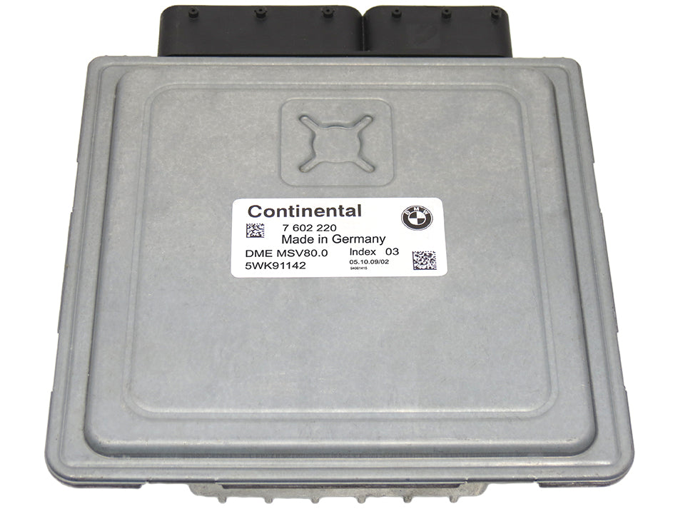 Plug & Play Continental Engine ECU, BMW, 7602220, 7 602 220, DMEMSV800, DME MSV80.0, 5WK91142, Index 03
