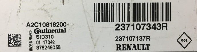 Plug & Play Continental Engine ECU, Renault, A2C10818200, 237107343R, 237107137R, SID310