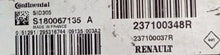 Plug & Play Continental Engine ECU, Renault, S180067135A, S180067135 A, 237100348R, 237100037R