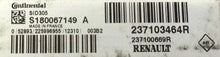Plug & Play Continental Engine ECU, Renault, SID305, S180067149A, S180067149 A, 237103464R, 237100669R