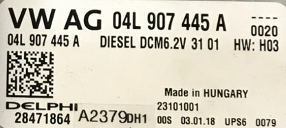 Plug & Play Delphi Engine ECU, 04L907445A, 04L 907 445 A, 28471864, 23101001, DCM6.2V