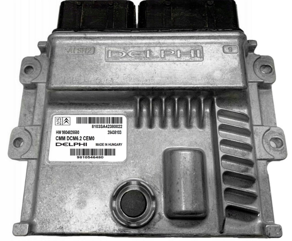Plug & Play Delphi Engine ECU, Citroen, Peugeot, 28438103, 9810546480, HW9804828580, HW 9804828580, DCM6.2A