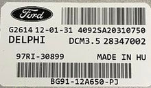 Plug & Play Delphi Engine ECU, Ford, 28347002, BG9112A650PJ, BG91-12A650-PJ, DCM3.5