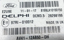 Plug & Play Delphi Engine ECU, Ford, AV4112A650DH, AV41-12A650-DH, 28298199, DCM3.5