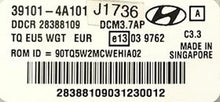 Plug & Play Delphi Engine ECU, Kia, 39101-4A101, 391014A101, 28388109, DCM3.7AP, C3.3
