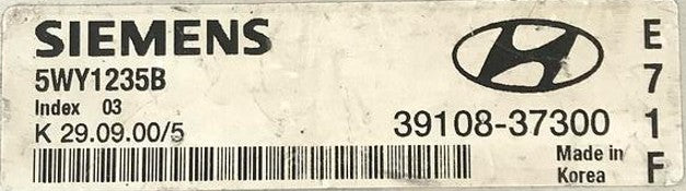 Plug & Play Engine ECU Siemens, 5WY1235B, 39108-37300, E71F